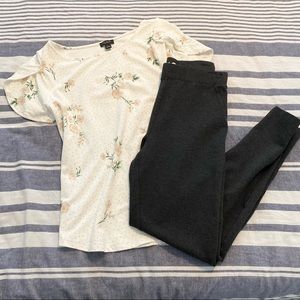 Ann Taylor Size S Floral Top